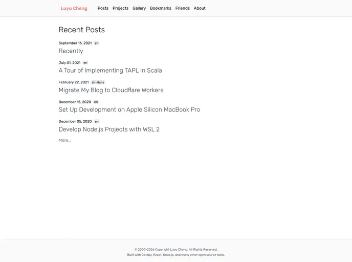 Blog Public screenshot