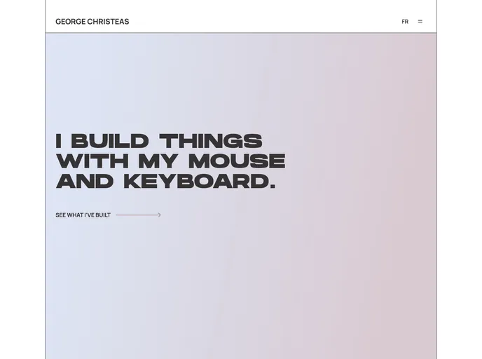 screenshot of Chr Ge.com