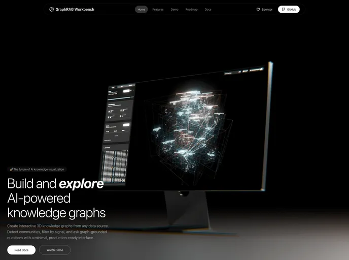 Graphrag Workbench screenshot