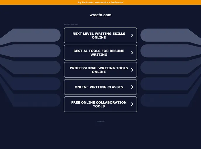 screenshot of Wreeto_official