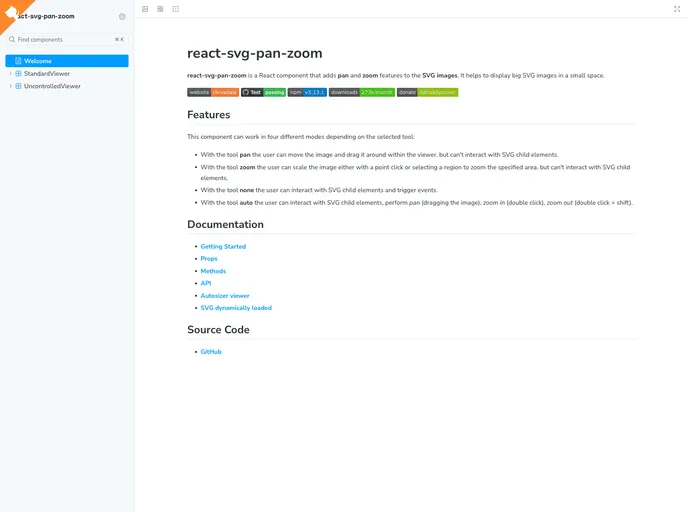 React Svg Pan Zoom