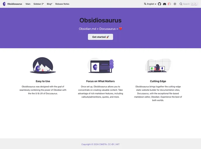 screenshot of Obsidiosaurus