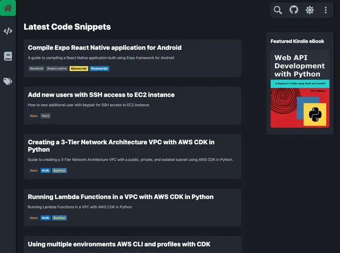 screenshot of CloudBytes.dev