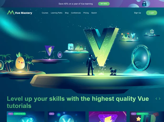 screenshot of Real World Vue