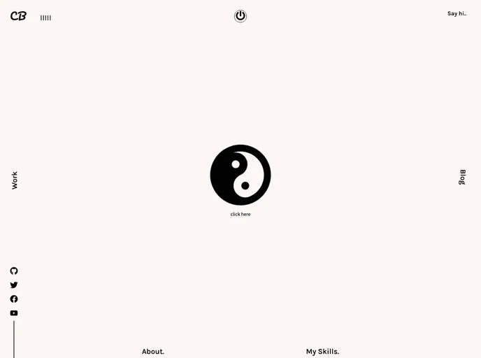 React Portfolio Final screenshot