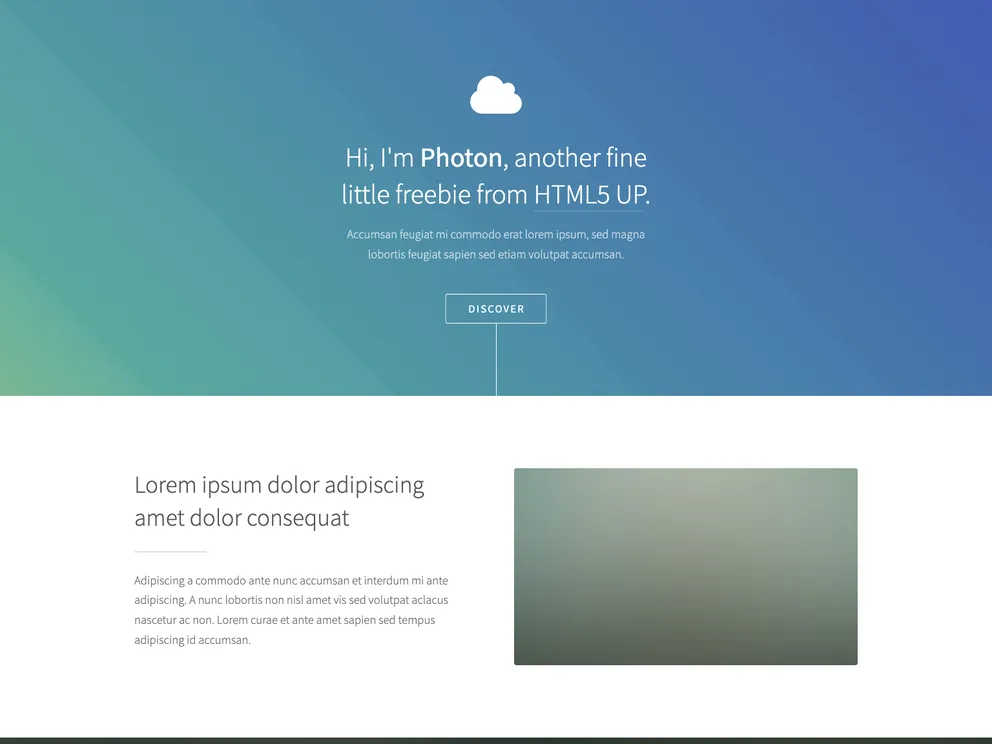 Gatsby Starter Photon screenshot