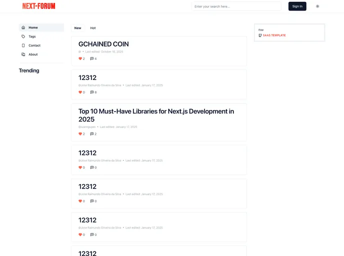 Turborepo Nextjs Prisma Postgres screenshot
