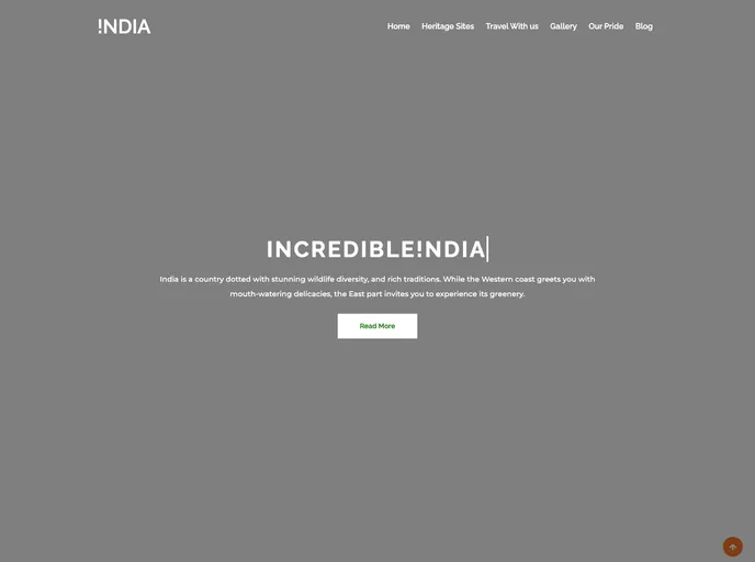 screenshot of Indian Culture