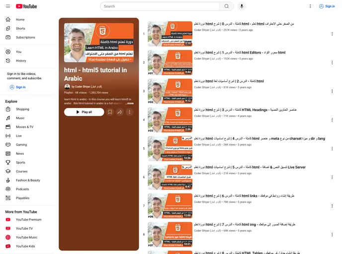 Html