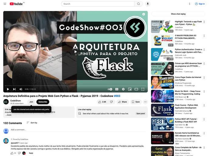 screenshot of 003 Arquitetura Flask