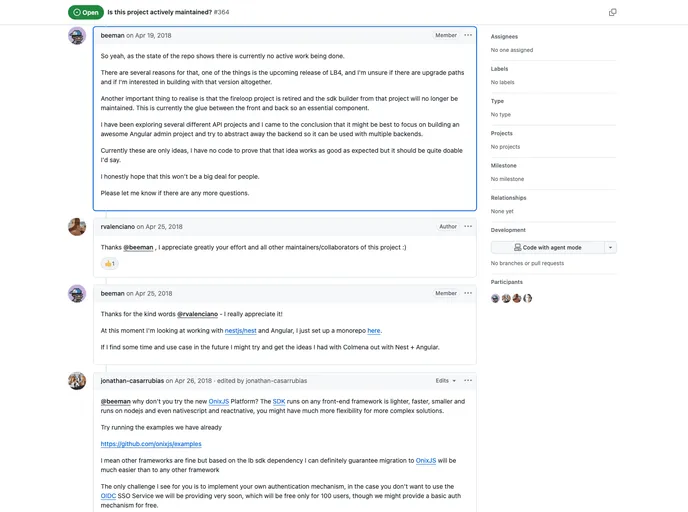 screenshot of Colmena