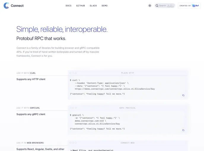 Connect Es screenshot