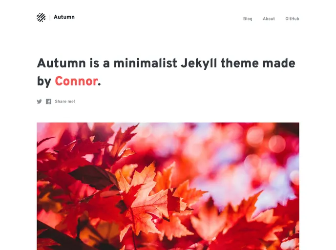 screenshot of Autumn