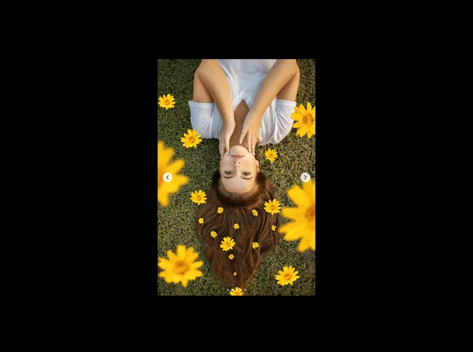 screenshot of CarouselImageSliderReactTailwind