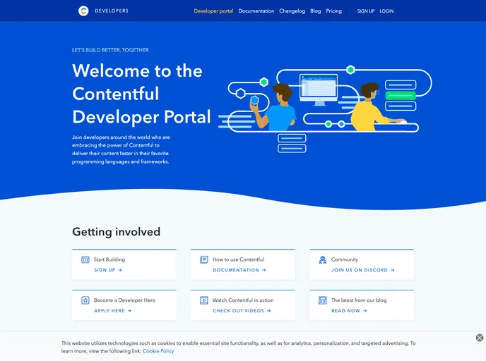 screenshot of Contribution Program