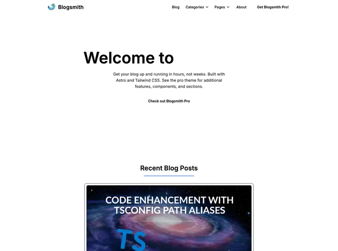 Blogsmithfree screenshot