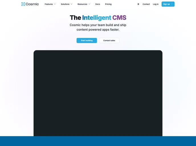 screenshot of Cosmic Sdk Swift