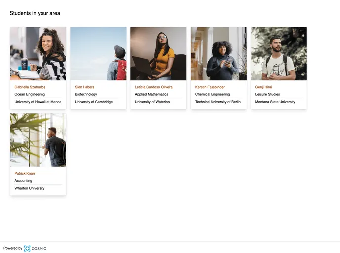 screenshot of Nextjs Non Profit Website