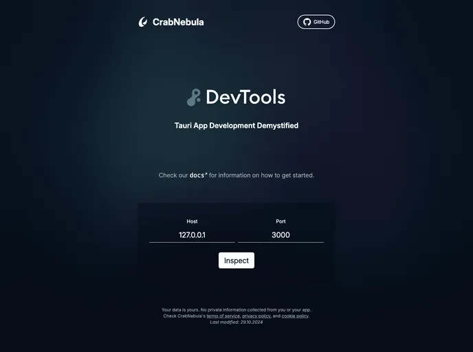 screenshot of Devtools