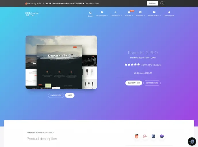 screenshot of Ct Paper Kit 2 Pro