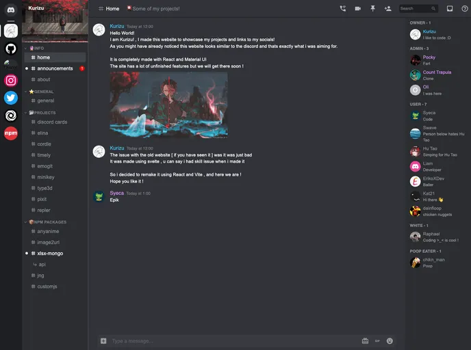 screenshot of Kurizu