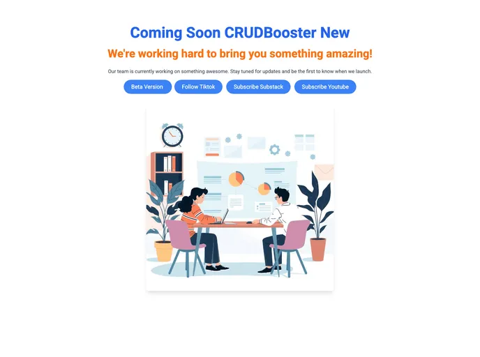 screenshot of Crudbooster