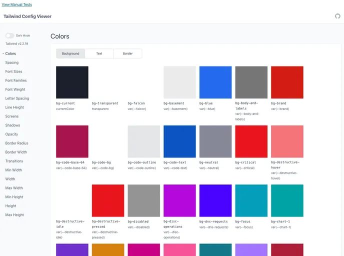 screenshot of Tailwind Toucan Base