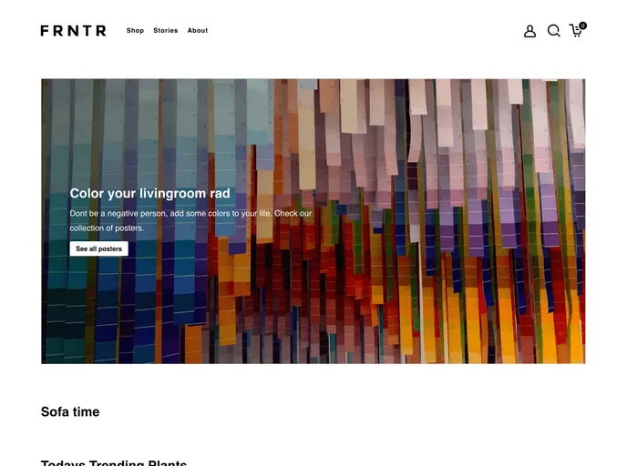 screenshot of Crystallize Nuxtjs Boilerplate