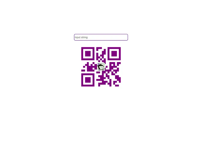 Qrcode React screenshot