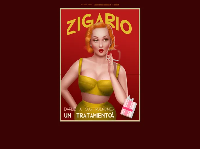 screenshot of Purecss Zigario