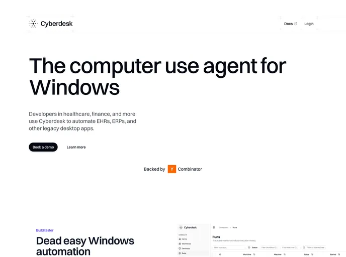 Cyberdesk screenshot