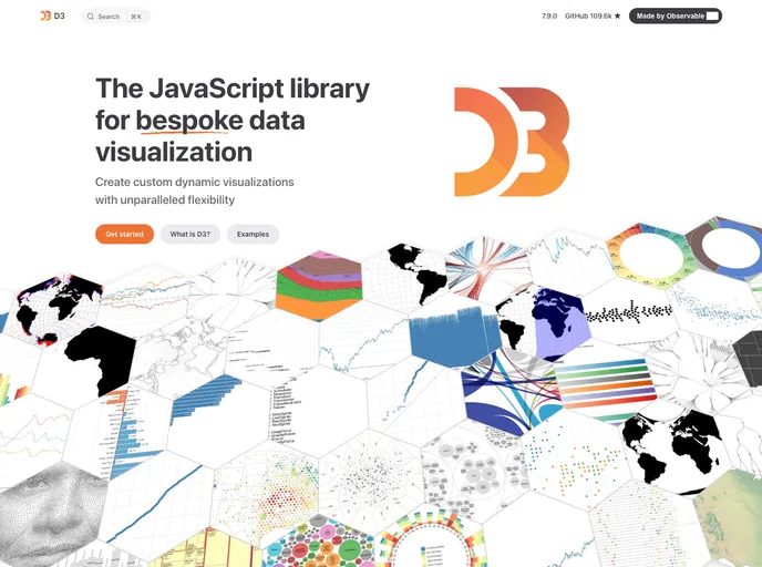 screenshot of D3