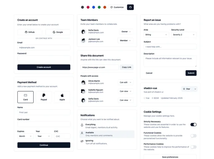screenshot of Nuxt Turborepo Boilerplate