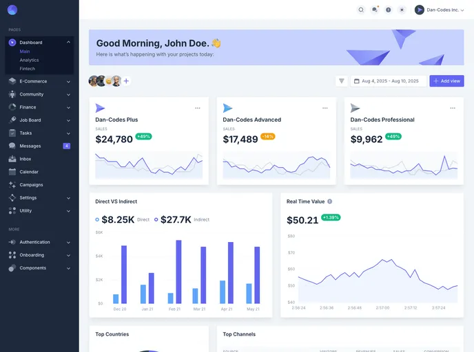 screenshot of Market Hub