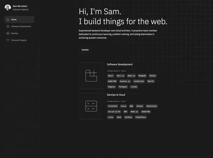 screenshot of Codefolio