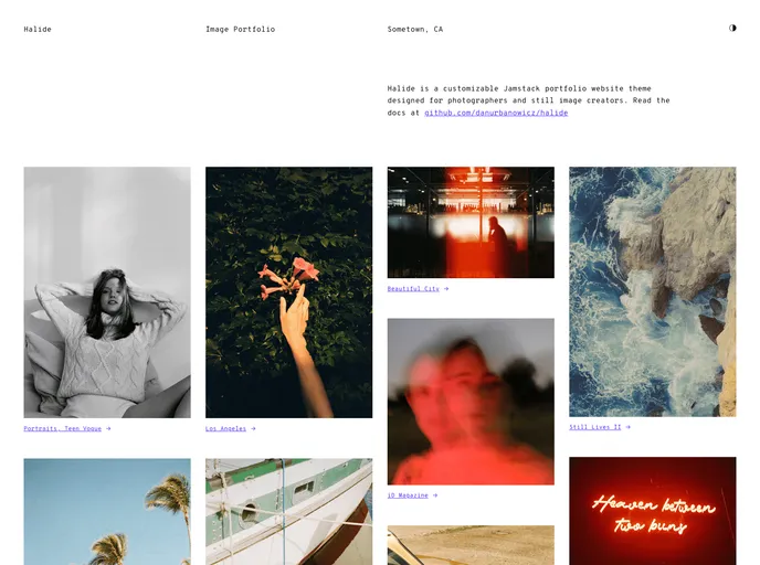 screenshot of Halide