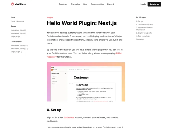Hello World Nextjs screenshot