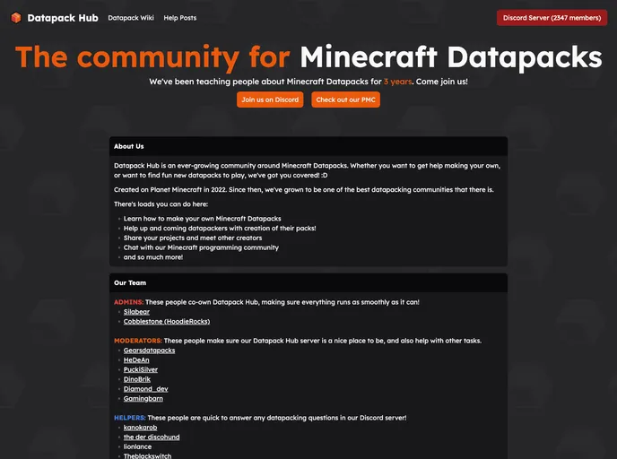 screenshot of Frontend
