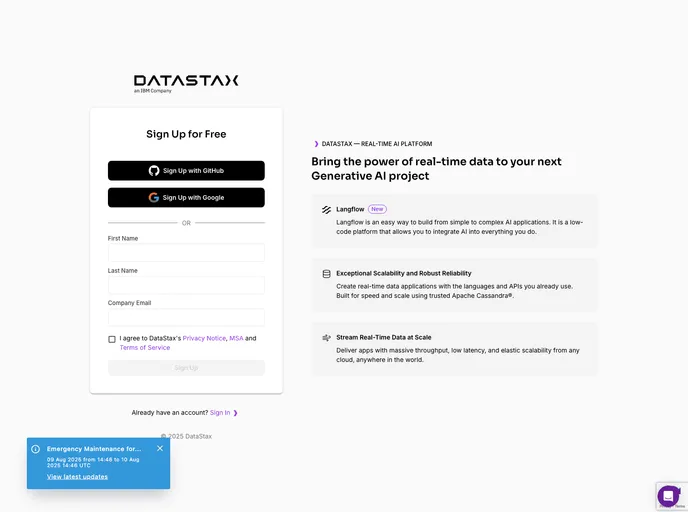 screenshot of Astra Next.js Starter