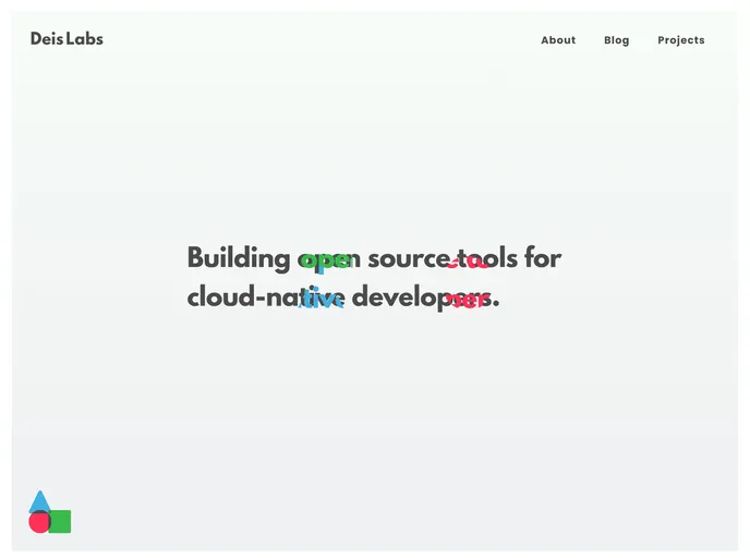 screenshot of Deislabs.io