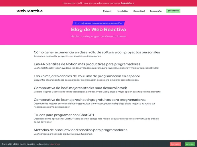 screenshot of Gatsby Starter Podcast Feed