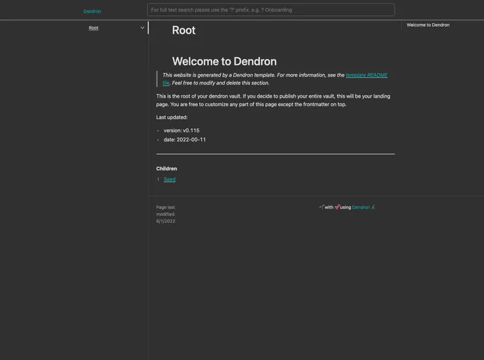 screenshot of Template.publish.github Action