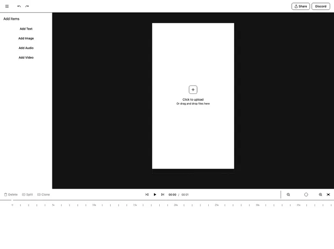 React Video Editor Js screenshot