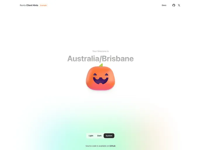 screenshot of Remix Client Hints