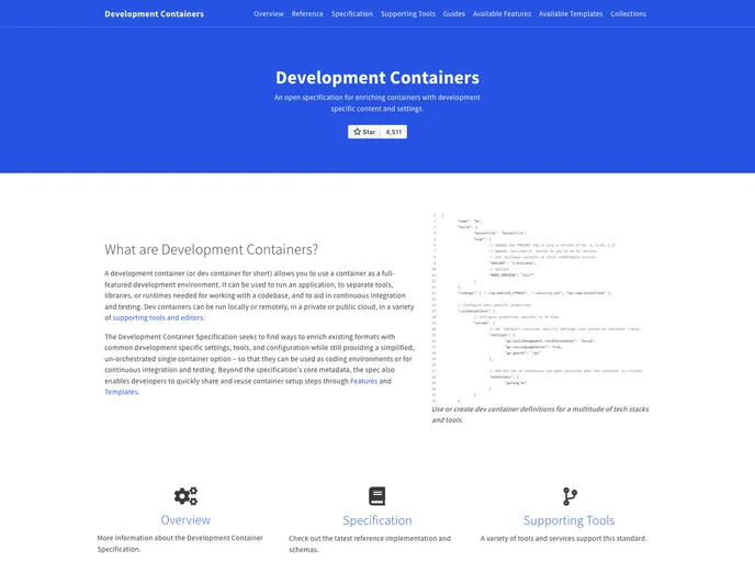 screenshot of Feature Starter