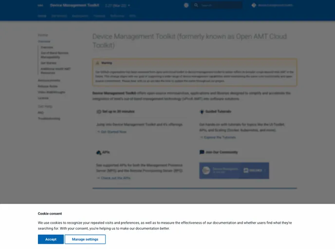 screenshot of Sample Web UI