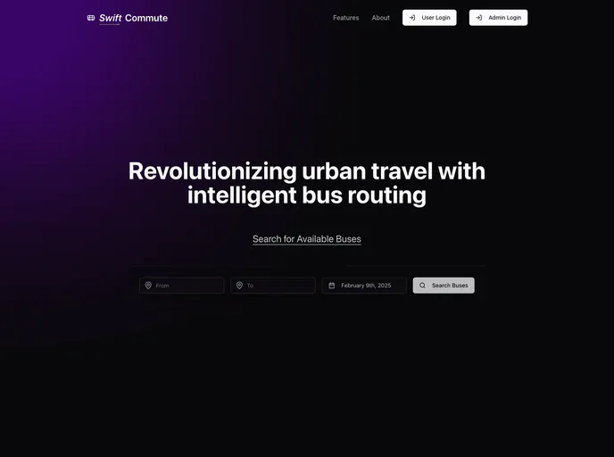 screenshot of Swift_Commute