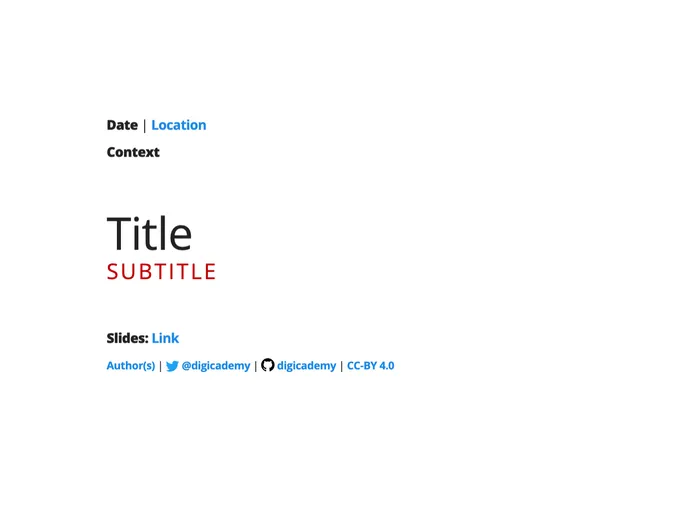 screenshot of Impress Js Boilerplate