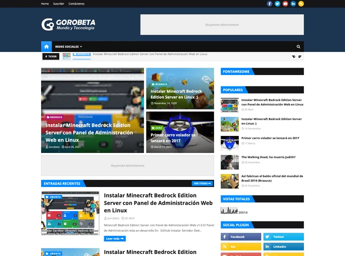 screenshot of Minecraft BE Server Panel Admin Web