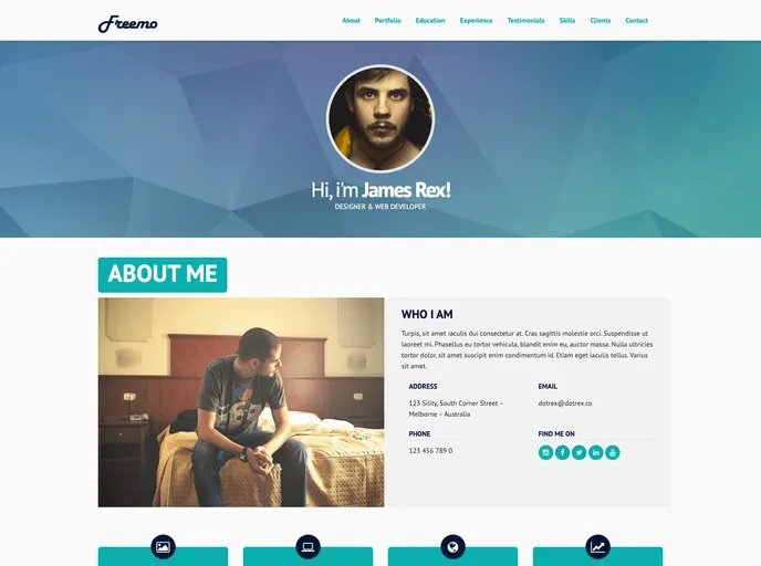 screenshot of Freemo